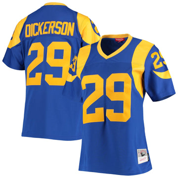 Eric Dickerson Los Angeles Rams royal jersey