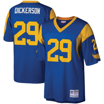 Eric Dickerson Los Angeles Rams royal jersey