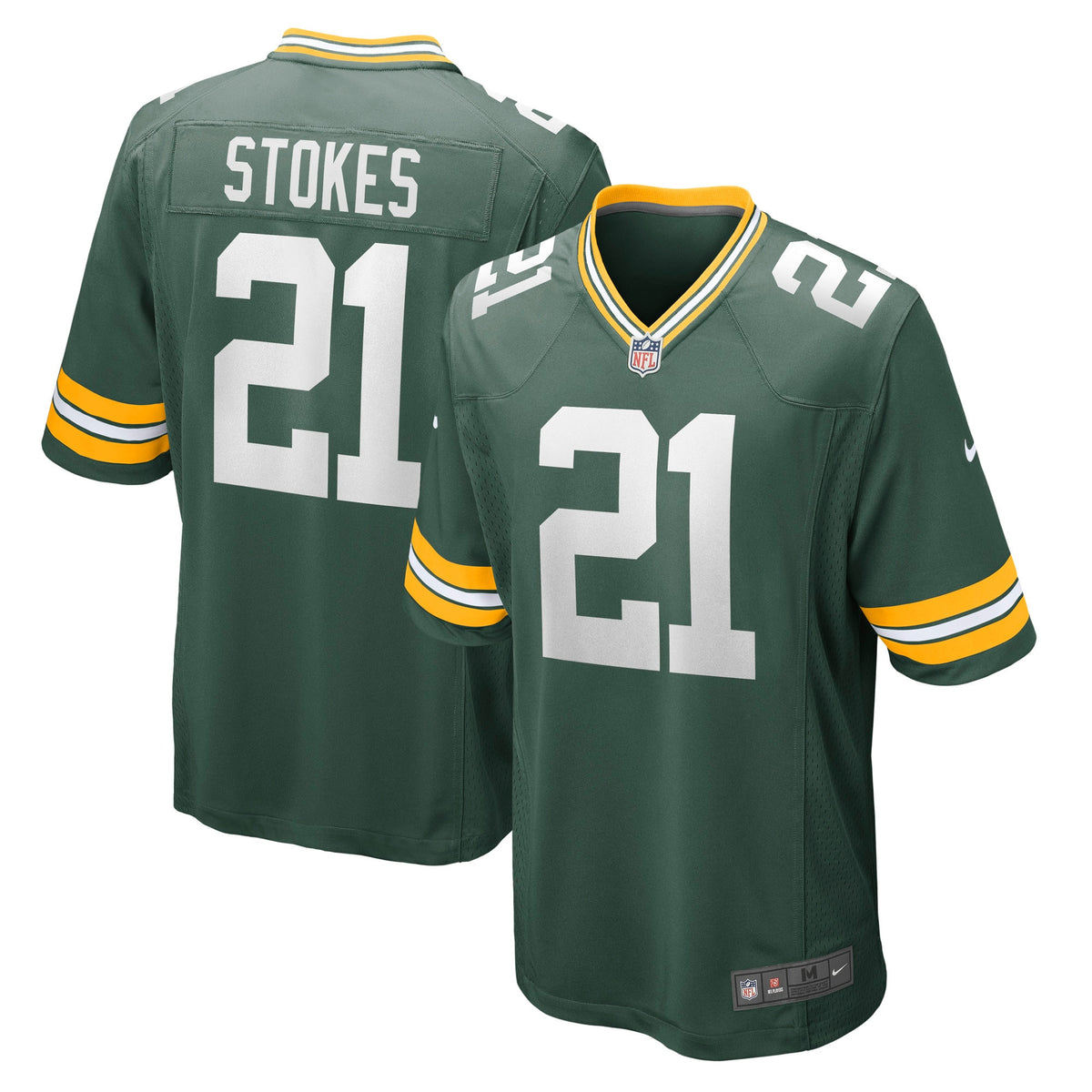 Eric Stokes Green Bay Packers green jersey