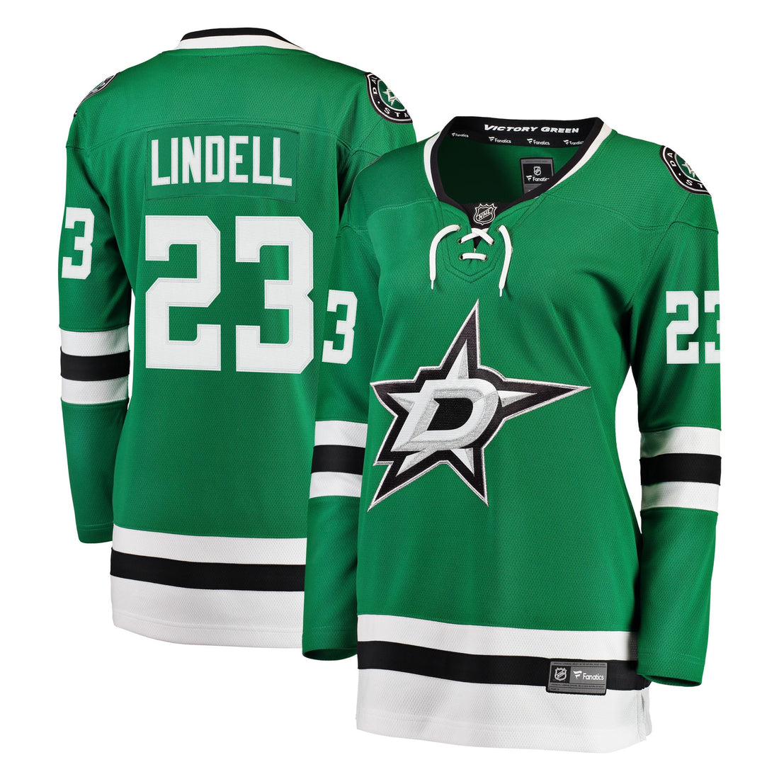 Esa Lindell Dallas Stars green jersey
