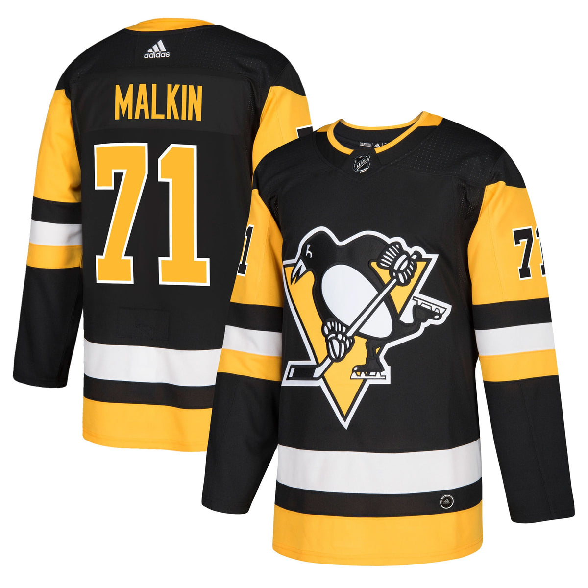 Evgeni Malkin Pittsburgh Penguins black jersey