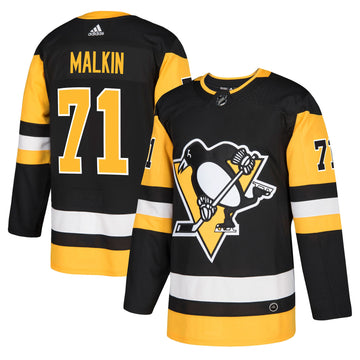 Evgeni Malkin Pittsburgh Penguins black jersey