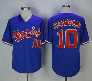 Andre Dawson Washington Nationals blue Cooperstown jersey