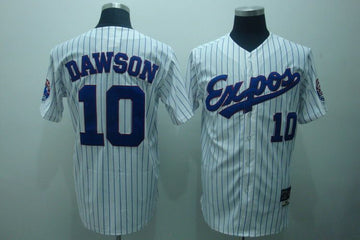Andre Dawson Washington Nationals white Throwback jersey