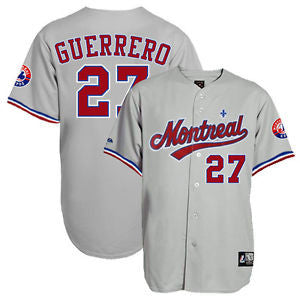 Vladimir Guerrero Washington Nationals gray jersey