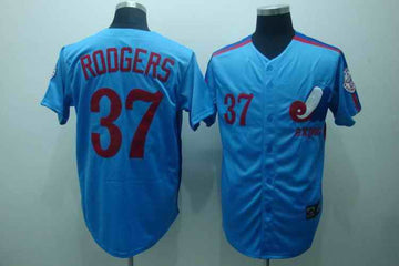 Roogers Washington Nationals blue jersey