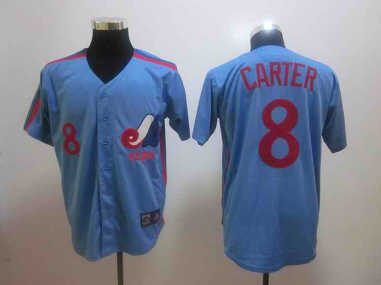 Carter Washington Nationals blue jersey