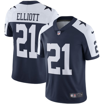 Ezekiel Elliott Dallas Cowboys navy Vapor jersey