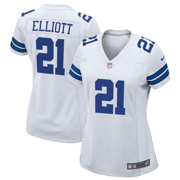 Ezekiel Elliott Dallas Cowboys white jersey