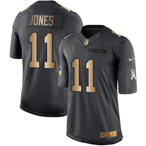 Julio Jones Atlanta Falcons black Salute To Service jersey