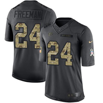 Devonta Freeman Atlanta Falcons black Salute To Service jersey