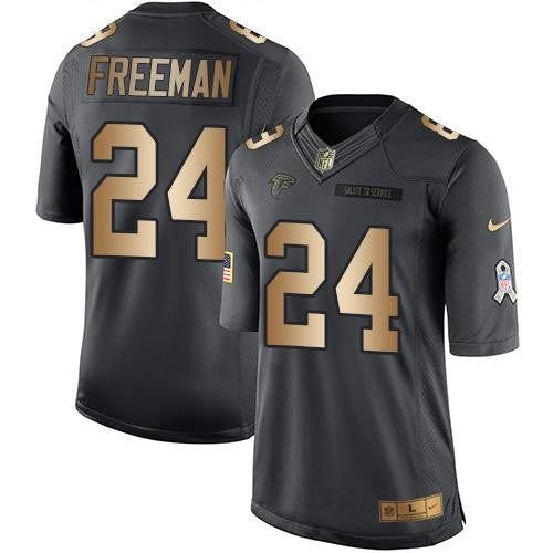 Devonta Freeman Atlanta Falcons black Salute To Service jersey