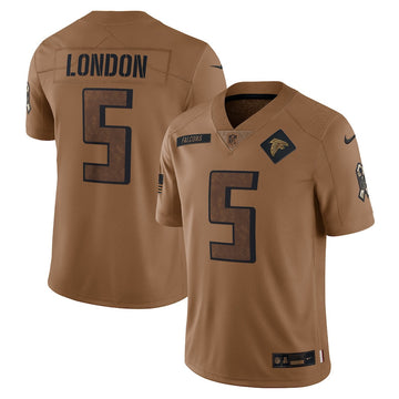 Drake London Atlanta Falcons brown Salute To Service jersey