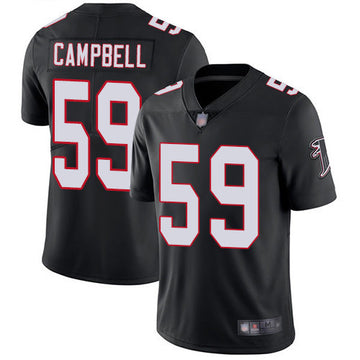 De'Vondre Campbell Atlanta Falcons black Vapor jersey