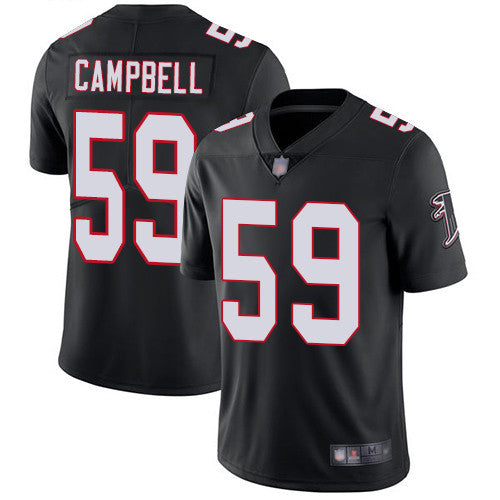 De'Vondre Campbell Atlanta Falcons black Vapor jersey