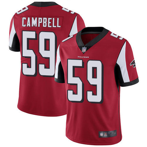 De'Vondre Campbell Atlanta Falcons red Vapor jersey