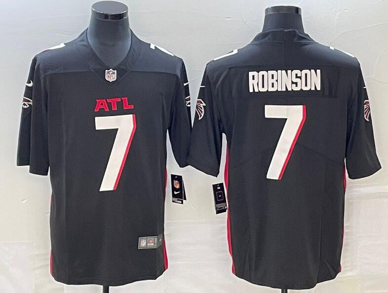Bijan Robinson Atlanta Falcons black Limited jersey