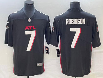 Bijan Robinson Atlanta Falcons black Limited jersey