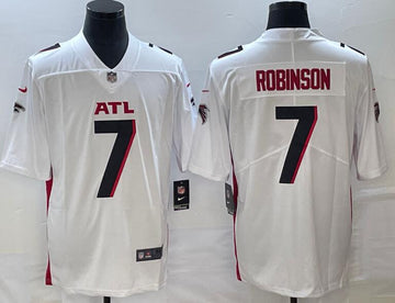 Bijan Robinson Atlanta Falcons white Limited jersey