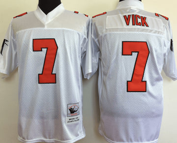 Michael Vick Atlanta Falcons white Throwback jersey