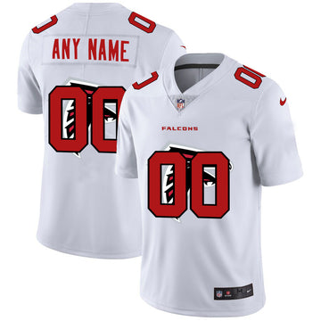 Custom Atlanta Falcons white Untouchable jersey