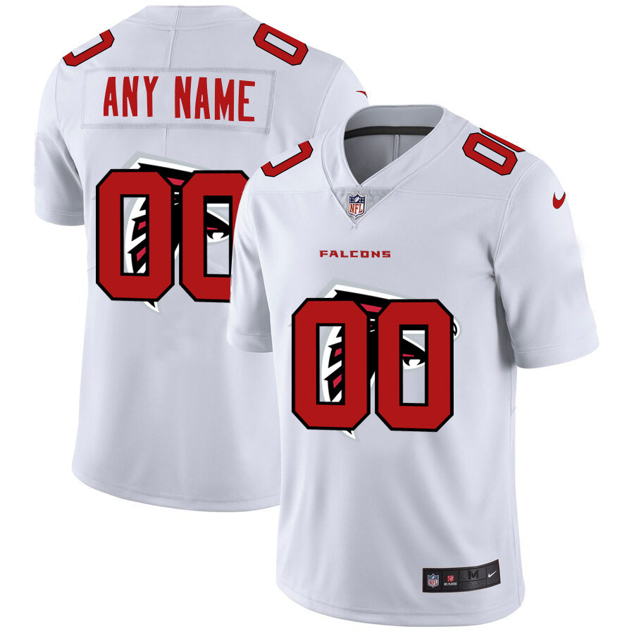 Custom Atlanta Falcons white Untouchable jersey