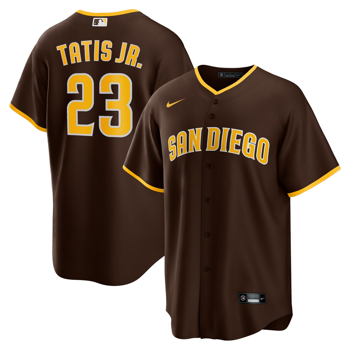Fernando Tatis Jr San Diego Padres brown Alternate jersey