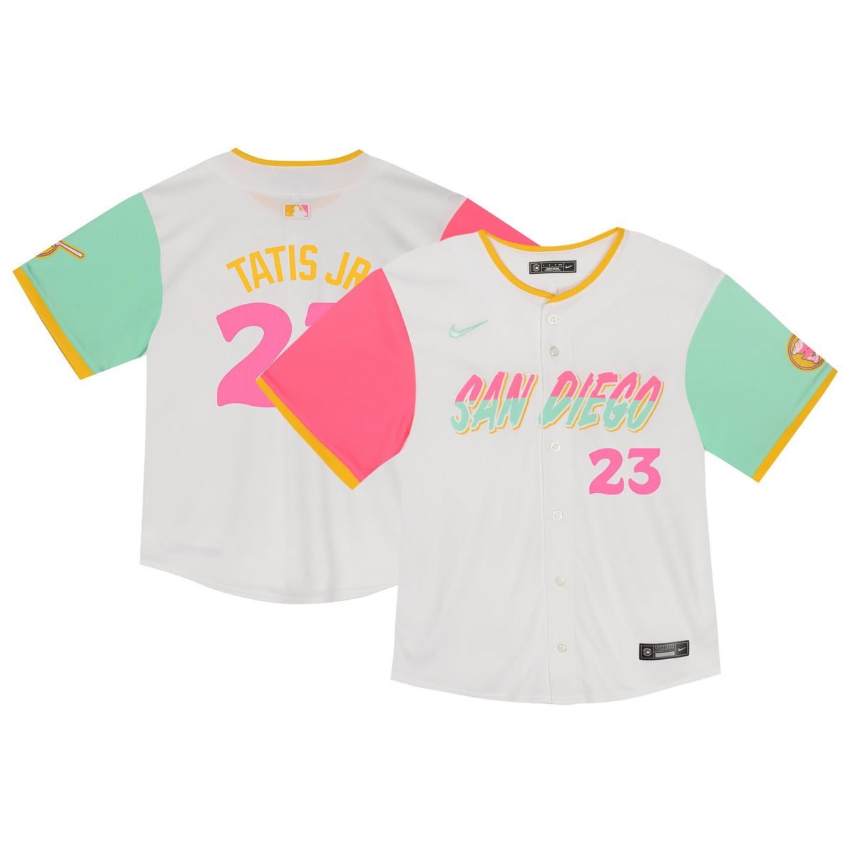 Fernando Tatis Jr San Diego Padres white City Connect jersey