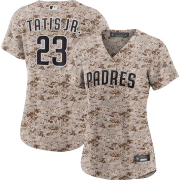 Fernando Tatis Jr Usmc San Diego Padres camo Alternate jersey