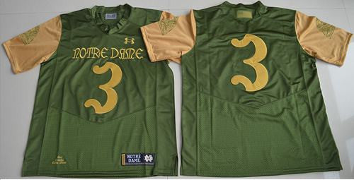 Joe Montana Notre Dame Fighting Irish green jersey