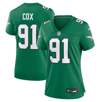 Fletcher Cox Philadelphia Eagles green Alternate jersey
