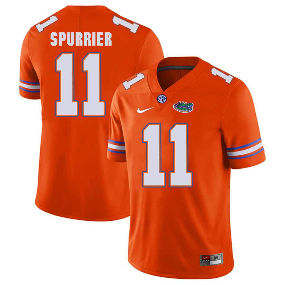 Steve Spurrier Florida Gators orange jersey