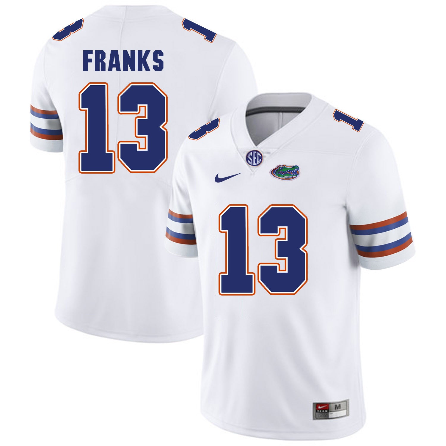 Feleipe Franks Florida Gators white jersey