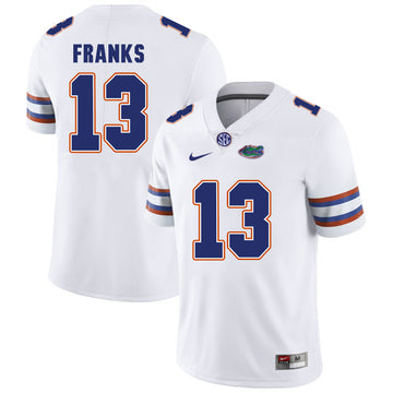 Feleipe Franks Florida Gators white jersey