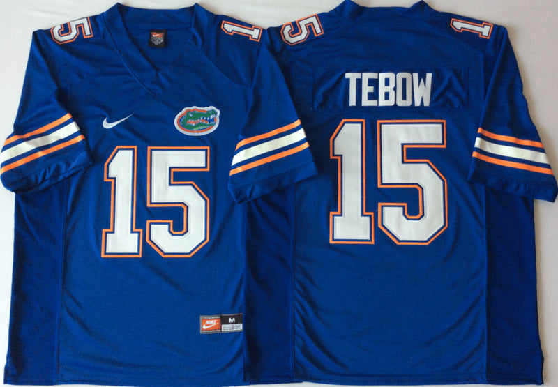 Tim Tebow Florida Gators blue jersey