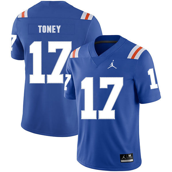 Kadarius Toney Florida Gators blue Throwback jersey