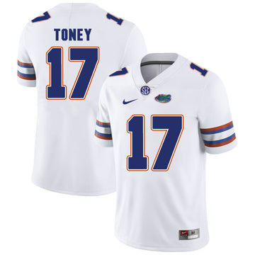 Kadarius Toney Florida Gators white jersey