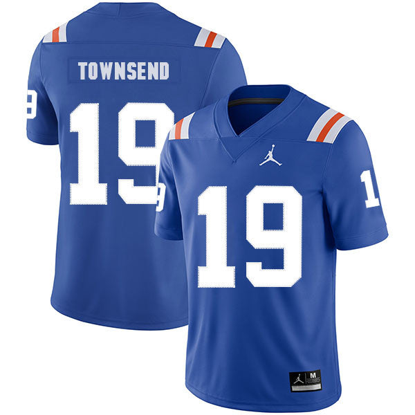 Johnny Townsend Florida Gators blue Throwback jersey