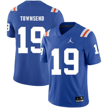 Johnny Townsend Florida Gators blue Throwback jersey