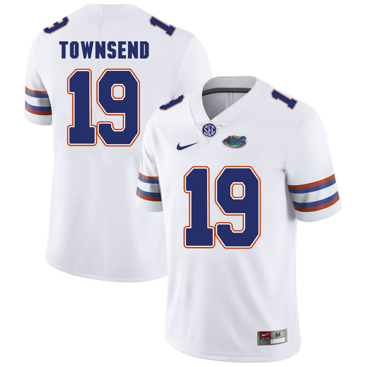 Johnny Townsend Florida Gators white jersey