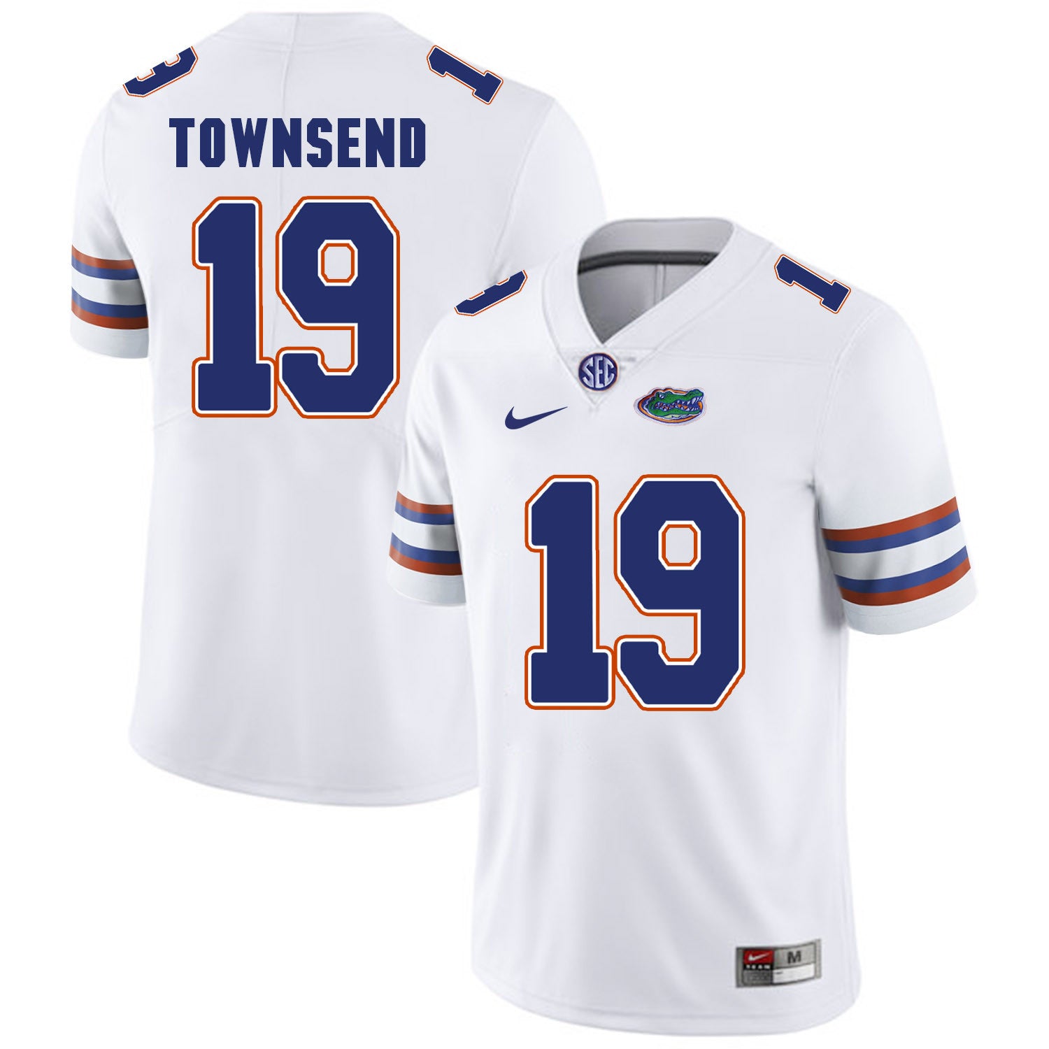 Johnny Townsend Florida Gators white jersey