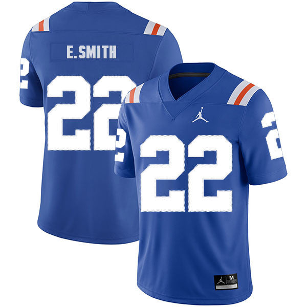 Emmitt Smith Florida Gators blue Throwback jersey