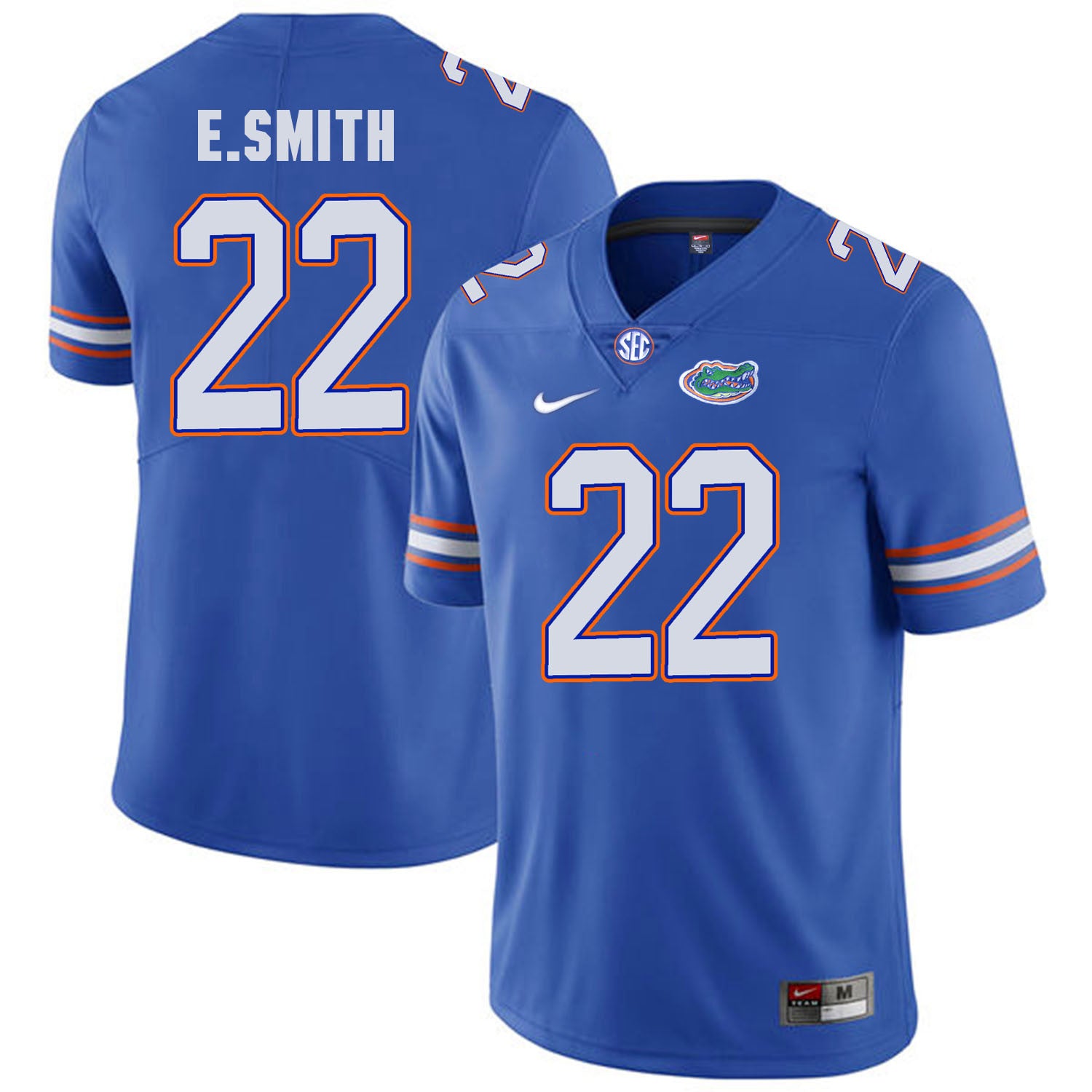E.Smith Florida Gators blue jersey