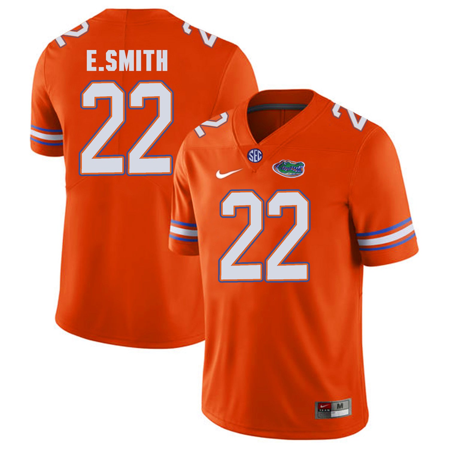 E.Smith Florida Gators orange jersey
