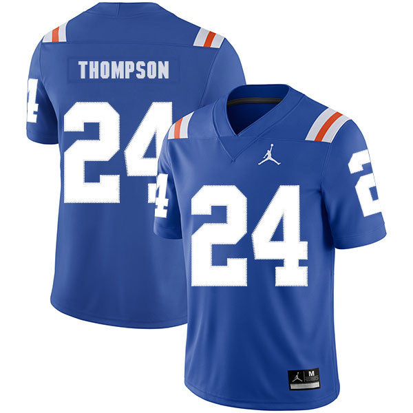 Mark Thompson Florida Gators blue Throwback jersey