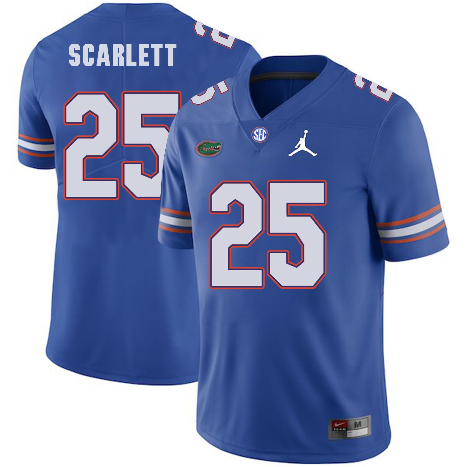 Jordan Scarlett Florida Gators blue jersey