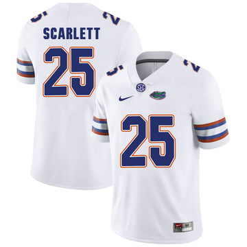 Jordan Scarlett Florida Gators white jersey