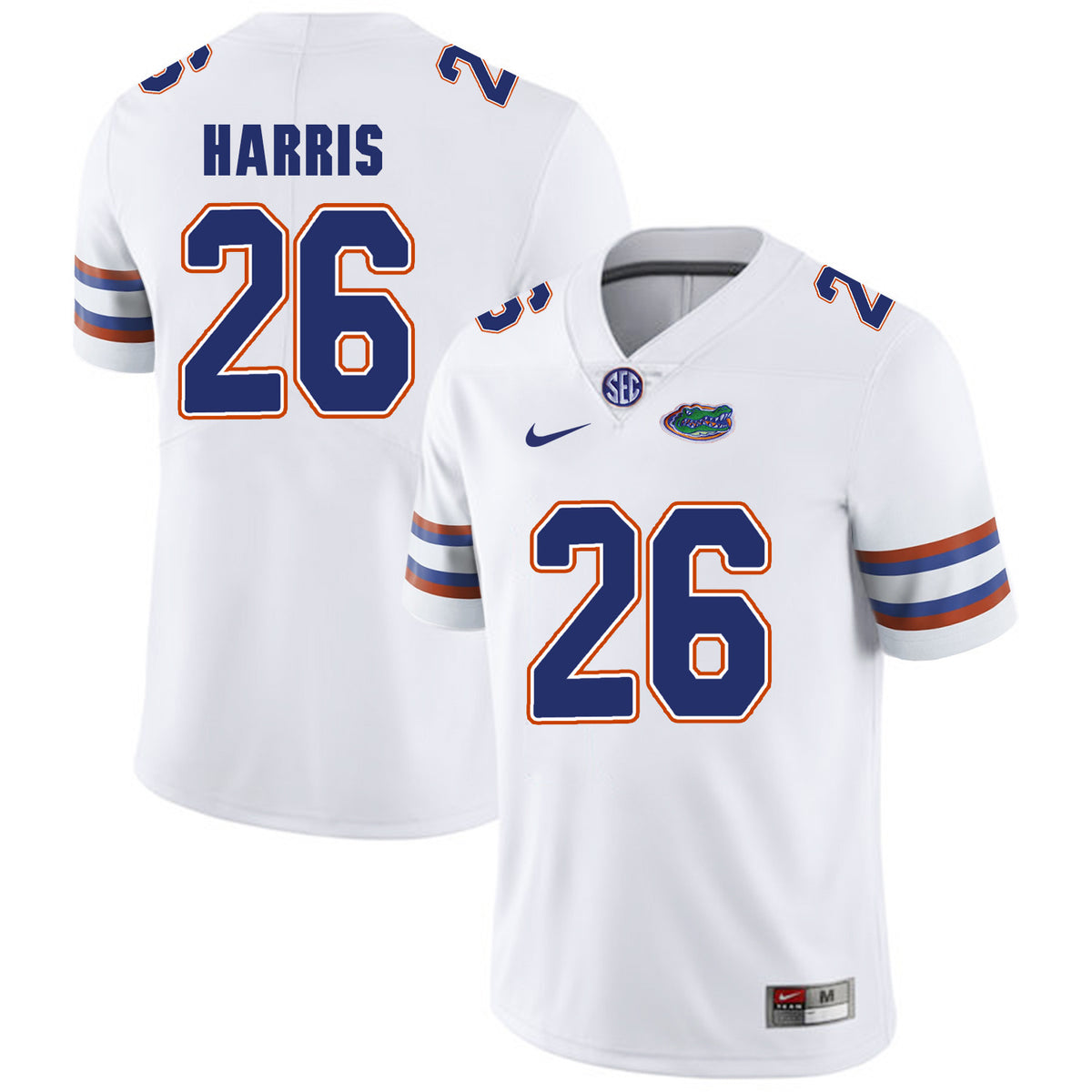 Marcell Harris Florida Gators white jersey