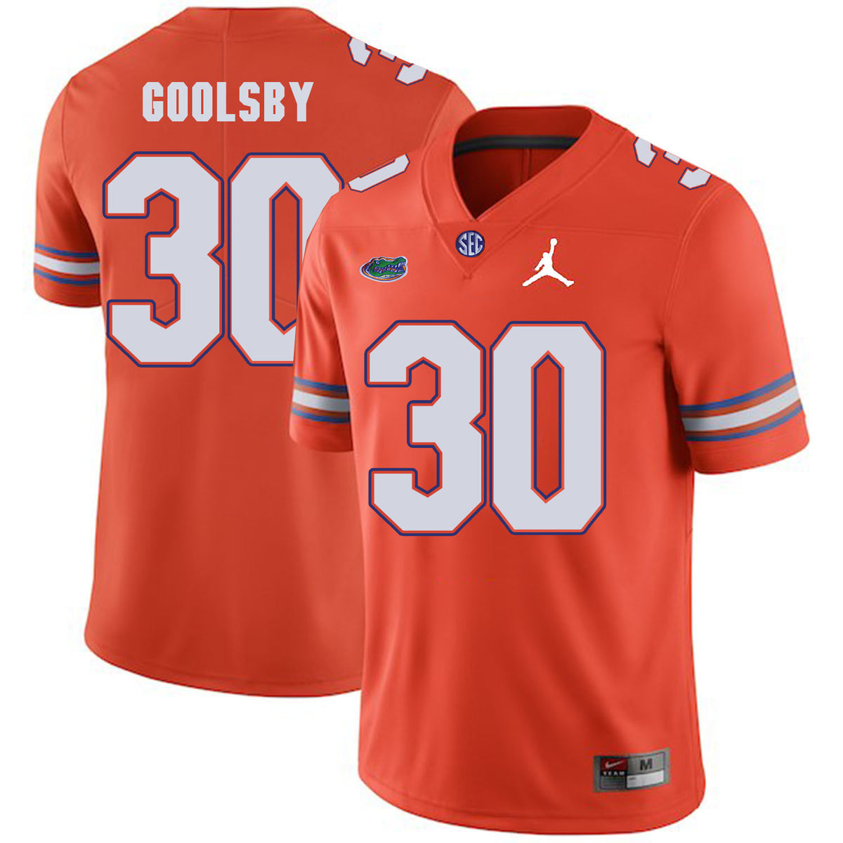 DeAndre Goolsby Florida Gators orange jersey