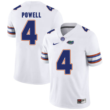 Brandon Powell Florida Gators white jersey
